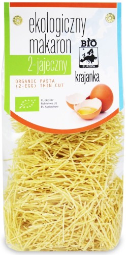 12316MAKARON (2-JAJECZNY) KRAJANKA BIO 250 g - BIO PLANET-1
