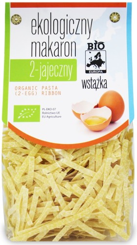 12317MAKARON (2-JAJECZNY) WSTĄŻKA BIO 250 g - BIO PLANET-1