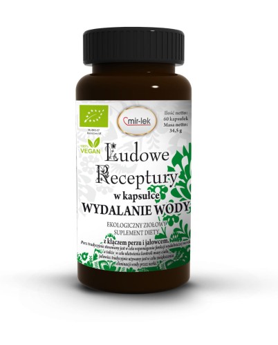 15541KAPSUŁKI NA WYDALANIE WODY BIO 60 szt. (30,6 g) - MIR-LEK (LUDOWE RECEPTURY)-1