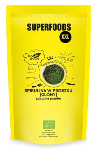 15185SPIRULINA W PROSZKU (GLONY) BIO 600 g - BIO PLANET-1