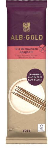 18929MAKARON (GRYCZANY) SPAGHETTI BEZGLUTENOWY BIO 500 g - ALB GOLD (ALB NATUR)-1