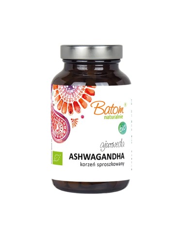15071ASHWAGANDHA BIO (495 mg) 250 TABLETEK - BATOM (AJURWEDA)-1