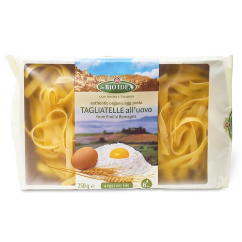 14020MAKARON (SEMOLINOWY JAJECZNY) TAGLIATELLE BIO 250 g - LA BIO IDEA-1