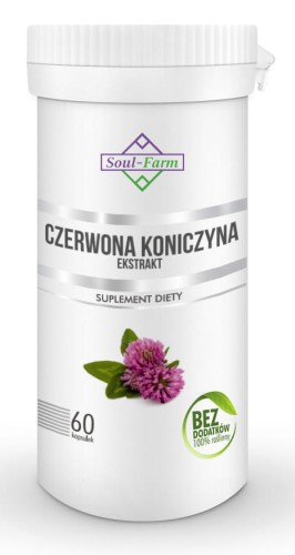 12090CZERWONA KONICZYNA EKSTRAKT (300 mg) 60 KAPSUŁEK - SOUL FARM-1