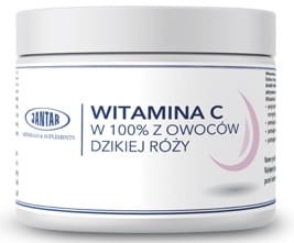 11665WITAMINA C Z DZIKIEJ RÓŻY W PROSZKU (2000 mg) 300 g - JANTAR-1