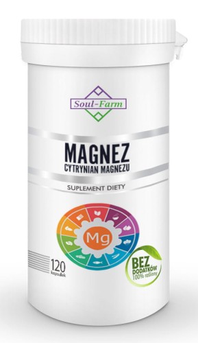 12352CYTRYNIAN MAGNEZU (650 mg) 120 KAPSUŁEK - SOUL FARM-1