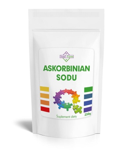 11681ASKORBINIAN SODU PROSZEK 250 g - SOUL FARM-1