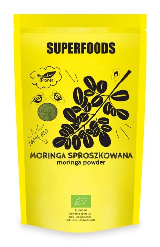 11169MORINGA SPROSZKOWANA BIO 150 g - BIO PLANET-1