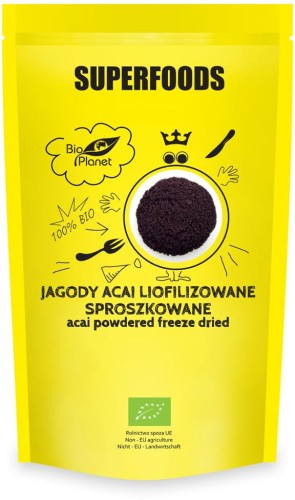 8150JAGODY ACAI LIOFILIZOWANE SPROSZKOWANE BIO 100 g - BIO PLANET-1