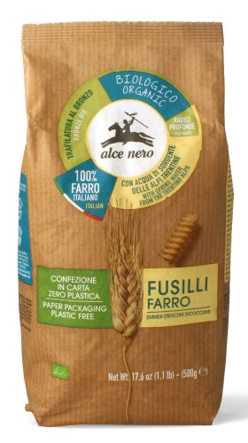 9902MAKARON (Z PŁASKURKI) FUSILLI BIO 500 g - ALCE NERO-1