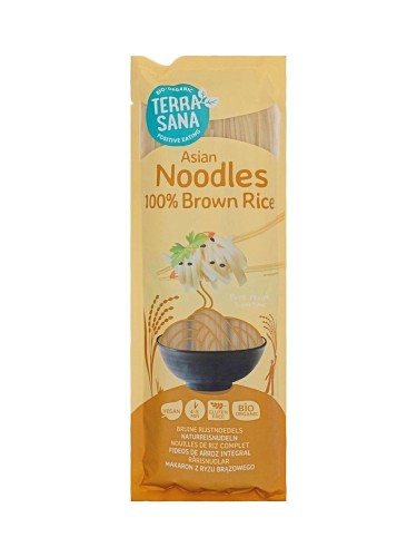 9987MAKARON (RYŻOWY RAZOWY) NOODLE BEZGLUTENOWY BIO 250 g - TERRASANA-1
