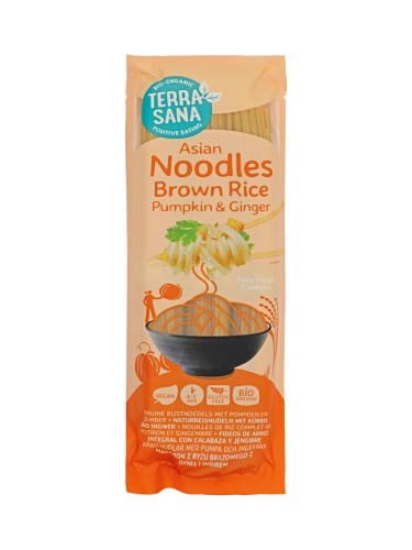 9989MAKARON (RYŻOWY RAZOWY Z DYNIĄ I IMBIREM) NOODLE BEZGLUTENOWY BIO 250 g - TERRASANA-1