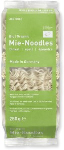 Makaron orkiszowy noodle bio 250 g - alb-gold