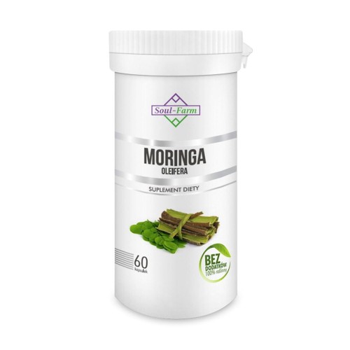 11109MORINGA EKSTRAKT (400 mg) 60 KAPSUŁEK - SOUL FARM-1