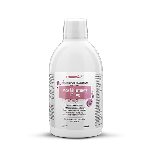 21681SUPLEMENT DIETY KWAS HIALURONOWY W PŁYNIE BEZGLUTENOWY 500 ml - PHARMOVIT-1