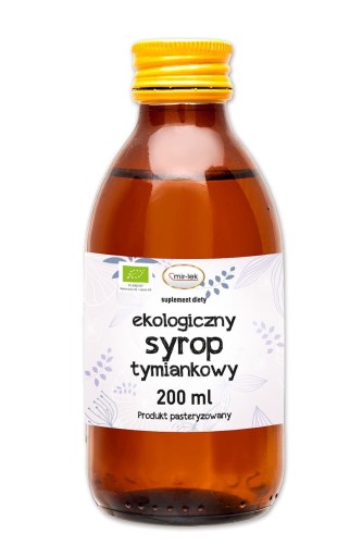 25819SYROP TYMIANKOWY BIO 200 ml - MIR-LEK-1
