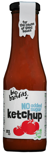 21448KETCHUP BEZ DODATKU CUKRÓW BIO 325 ml - BIO BANDITS-1