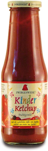 14535KETCHUP DLA DZIECI BEZGLUTENOWY BIO 500 ml - ZWERGENWIESE-1