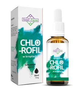Chlorofil w kroplach 30 ml - soul farm