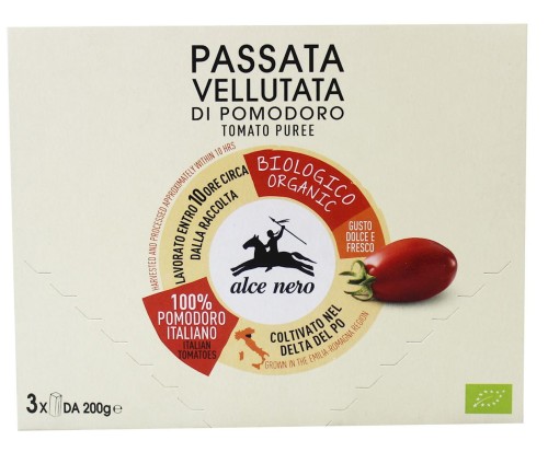 7388SOS POMIDOROWY PASSATA BIO (3 x 200 g) 600 g - ALCE NERO-1