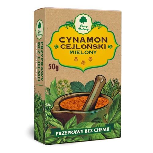 28237CYNAMON CEJLOŃSKI MIELONY 50 g - DARY NATURY-1