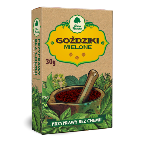 28241GOŹDZIKI MIELONE 30 g - DARY NATURY-1