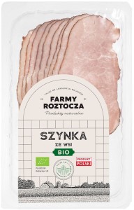 Szynka ze wsi plastry bio 100 g - farmy roztocza (z p?ki)