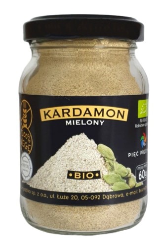 27006KARDAMON MIELONY BEZGLUTENOWY BIO 60 g - PIĘĆ PRZEMIAN-1