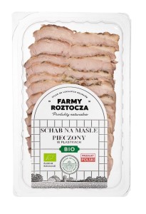 Schab na maśle pieczony w plastrach bio 100 g - farmy roztocza (z półki)