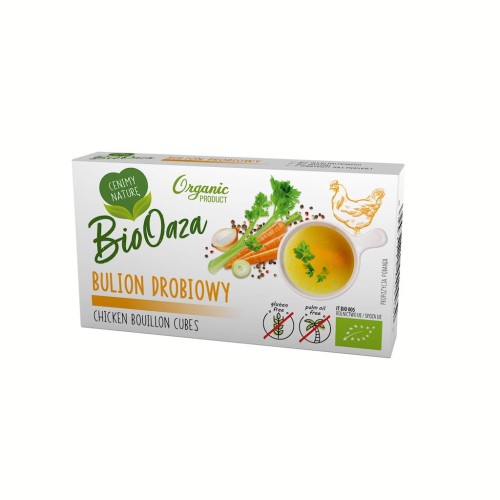 23412BULION - KOSTKI DROBIOWE BEZ DODATKU CUKRÓW BEZGLUTENOWE BIO (6 x 11 g) 66 g - BIOOAZA-1