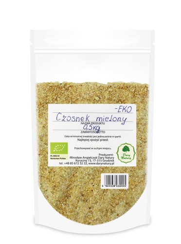 22551CZOSNEK MIELONY BIO 500 g - HORECA (DARY NATURY)-1
