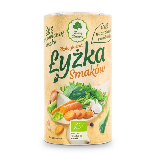 19065PRZYPRAWA ŁYŻKA SMAKÓW BIO 150 g - DARY NATURY-1