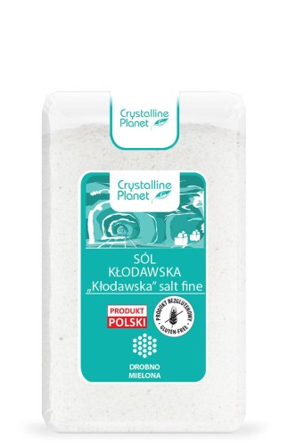 15853SÓL KŁODAWSKA DROBNO MIELONA BEZGLUTENOWA 600 g - CRYSTALLINE PLANET-1