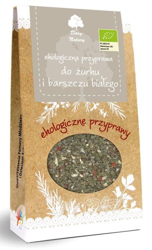 12199PRZYPRAWA DO ŻURKU I BARSZCZU BIAŁEGO BIO 50 g - DARY NATURY-1
