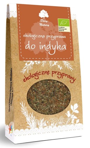 12201PRZYPRAWA DO INDYKA BIO 50 g - DARY NATURY-1