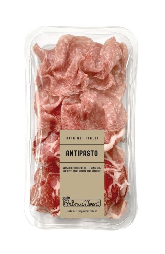 9683MIX PLASTRÓW DOJRZEWAJĄCYCH (KARCZEK DOJRZEWAJĄCY COPPA DI PARMA + SALAMI MILANO) BEZGLUTENOWE BIO 70 g - PRIMAVERA-1