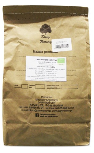 20998OREGANO BIO 500 g - HORECA (DARY NATURY)-1