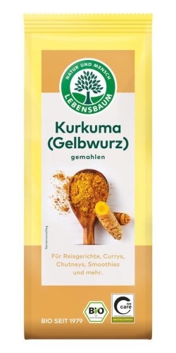 10181KURKUMA MIELONA BIO 50 g - LEBENSBAUM-1