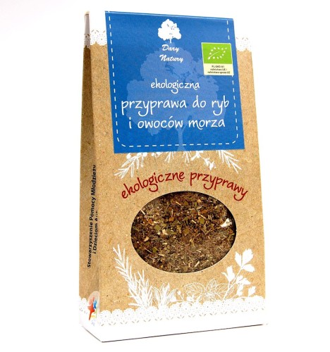 7556PRZYPRAWA DO RYB I OWOCÓW MORZA BIO 40 g - DARY NATURY-1