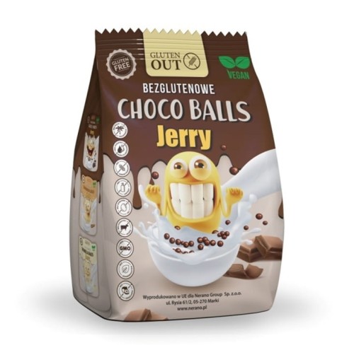 27647KULKI ZBOŻOWE KAKAOWE BEZGLUTENOWE 375 g - JERRY GLUTEN OUT-1