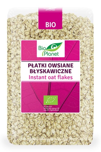 25144PŁATKI OWSIANE BŁYSKAWICZNE BIO 1 kg - BIO PLANET-1