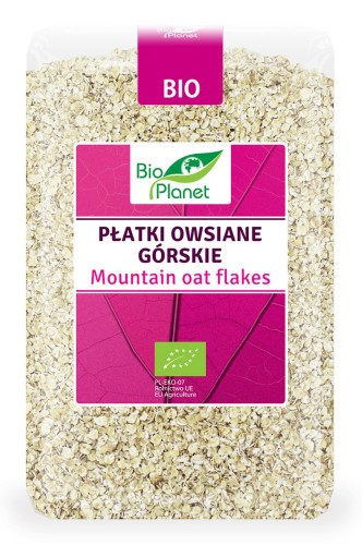 25143PŁATKI OWSIANE GÓRSKIE BIO 1 kg - BIO PLANET-1