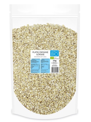 25142PŁATKI OWSIANE GÓRSKIE BIO 3 kg - HORECA-1