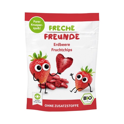 23927CHIPSY TRUSKAWKOWE DLA DZIECI BEZGLUTENOWE BIO 12 g - FRECHE FREUNDE-1