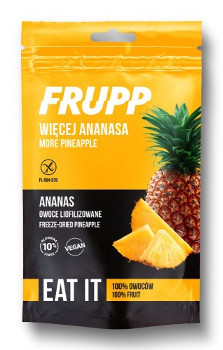 23415OWOCE LIOFILIZOWANE ANANAS BEZGLUTENOWE 15 g - CELIKO (FRUPP)-1