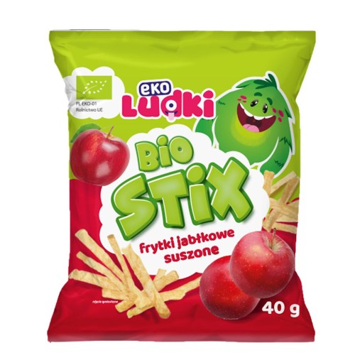 23323FRYTKI JABŁKOWE SUSZONE BIO 40 g - EKO LUDKI-1