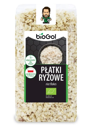 17165PŁATKI RYŻOWE BIO 300 g - BIOGOL-1