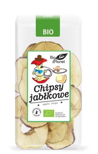 15052CHIPSY JABŁKOWE BEZGLUTENOWE BIO 30 g - BIO PLANET-1