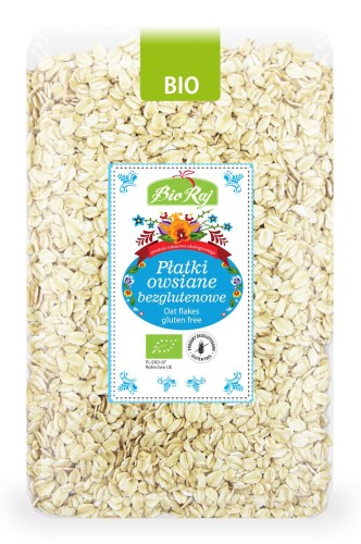 14998PŁATKI OWSIANE BEZGLUTENOWE BIO 1 kg - BIO RAJ-1