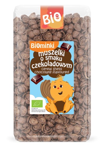 14946MUSZELKI O SMAKU CZEKOLADOWYM BIO 300 g - BIOMINKI-1